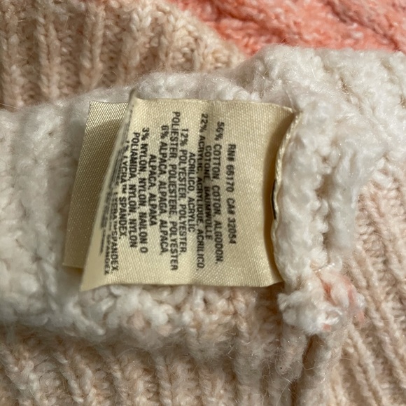 NWT - Anthro Sleeping on Snow Marie Cable , sz M - Picture 6 of 6